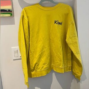 Kiwi Women's Crewneck Sweater - Yellow